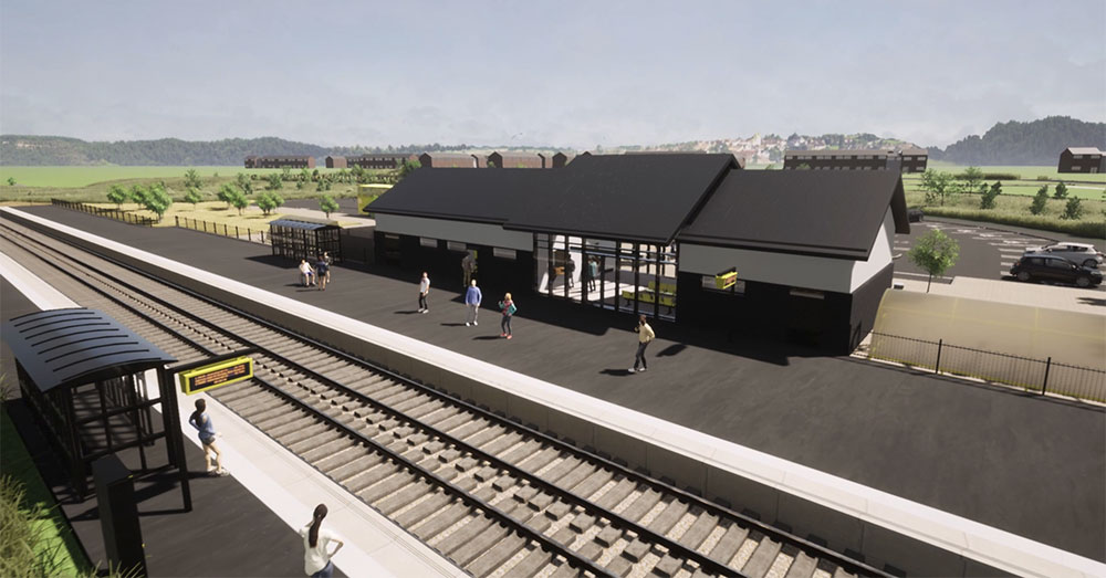 Headbolt Lane Station is due to open in 2023 (picture - Merseytravel)