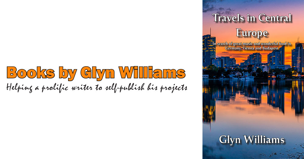 I have worked with Glyn Williams to bring his books to life